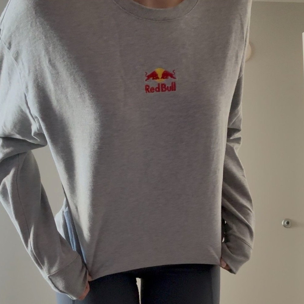 Red Bull Gray Sweatshirt